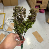 Dark Green BERRY ARTIFICIAL FLOWER New filler