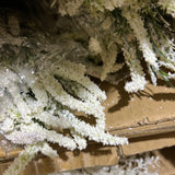 White dog tail grass bunch spray artificial flower