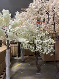2.2m tall cherry Blossom Tree cream XDTMB16-12