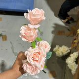 New Blush Pink Princess Rose Spray