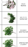 Artificial Cherry Blossom branch to make tree wedding decoration silk fake flower clearance