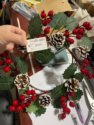 Small Wreath Christmas decor 15cm inner