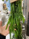 Premium 52”fresh Touch Norfolk Pine Garland For Christmas decor