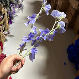 Blue sweet pea flower filler Artificial flowers