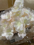 Artificial Cherry Blossom branch to make tree wedding decoration silk fake flower pick parts to make tree
