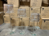 CRYSTAL lamp Candleholder set of 3