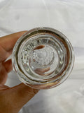 New 2.5” H Glass CANDLEHOLDER GLASS VASE candle holder for taper candles round
