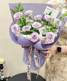 50cmx5 yard Fresh Flower Wrapping Paper linen burlap