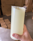 LED Electric Flameless Candles 3”x4”/5”/6”H Diameter