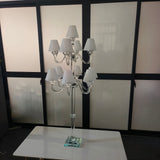 CRYSTAL Candelabra set 11 head with lamp