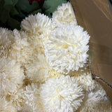 New Champagne Pom Artificial Filler Flower