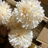 New Champagne Pom Artificial Filler Flower