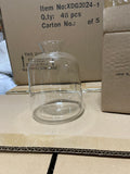 4.3" Clear Bud Vase (M) XDG2024G-1 round vase wedding centerpiece bubble