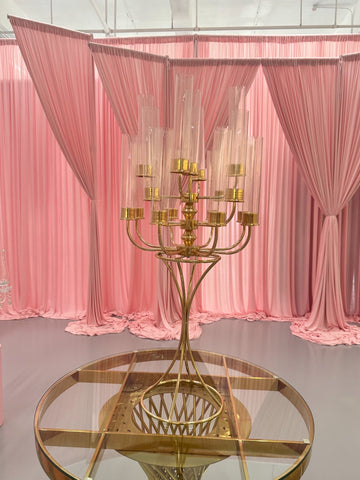 Gold CANDELABRA 17 HEAD