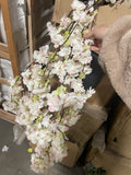 Artificial Cherry Blossom branch to make tree wedding decoration silk fake flower pick parts to make tree