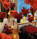 LED Electric Flameless Candles 3”x4”/5”/6”H Diameter