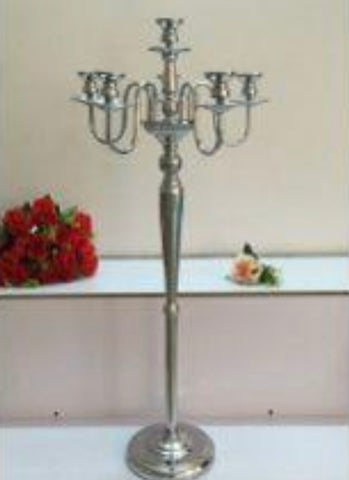 Silver CANDELABRA 6 HEAD metal