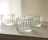 Votive New mini crystal votive CANDLEHOLDER GLASS VASE candle holder