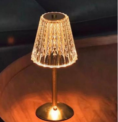 Crystal lamp 12”H F89001