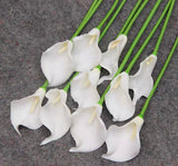 Real touch calla lily Medium wedding decor (White) per stem