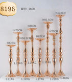 20” GOLD metal vase stand mermaid 52cm