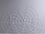 Metal white 32” Diameter Hoop for ceiling hanging