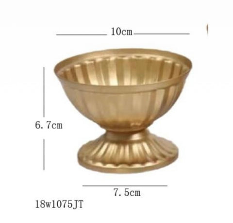 GOLD bowl METAL new mini 18W1075JT