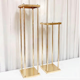 Chrome gold Harlow stand 32”