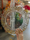 12.5" Acrylic Charger Plate D1130