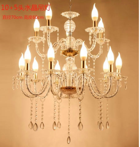 Hanging Chandelier Decoration Acrylic 10+5 new pixie