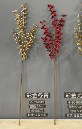 New long stem gold BERRY Chinese New Year