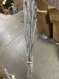 New Sparkly Willow For Christmas decor Twig Branch pick silver