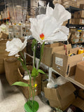 Giant pink rose on stand set of 3 mesh tulle new arrival FF8811-A-67