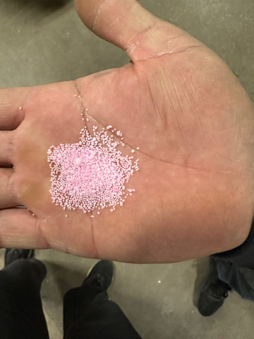 New arrival Granulated Wax for candleholder (25kg)sand pink light