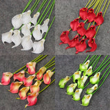 Real touch calla lily Medium wedding decor (White) per stem
