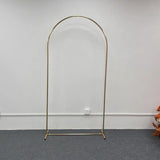 Set of 3 Chrome gold Stand Round Arch u shape chiara 2m tall