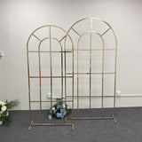 Chrome Gold French Door Backdrop Stand 1.8 Meter tall (S)