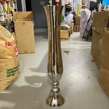 Silver 30" Reversible Tall Vase MV493