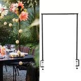 1.9meters/6 .2 feet long table top stand add on hanging metal
