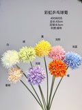 New Single vintage Pom Artificial Filler Flower