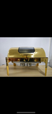 Chafing dish chef buffet