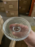 New 3" CANDLEHOLDER GLASS VASE candle holder for taper candles 3 use votive and taper pillar Dutch