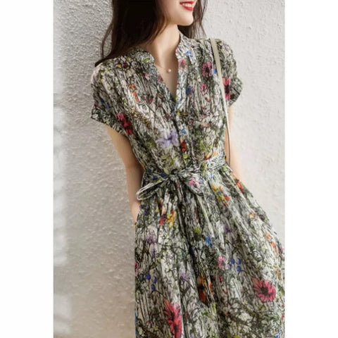 Second hand floral dress (s)