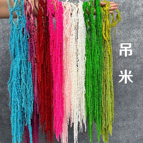 New Artificial yarn Hanging Amaranthus pearl string line