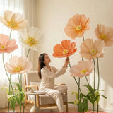 Big giant 60cm diameter paper flower