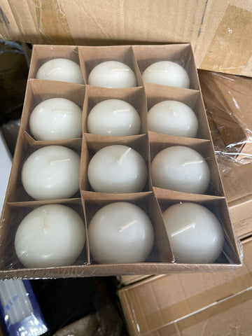 Small Size floating candles ( 12 per pack) 1.9”