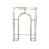 Gold Chrome Korean Door Metal Backdrop Stand (L)