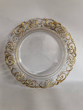 12.5" Acrylic Charger Plate D1130