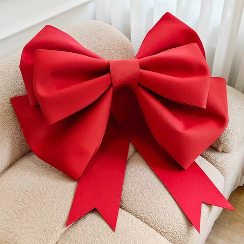 30” red bow tie for gifts