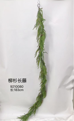 New Real Touch Norfolk Garland For Christmas decor(VD-FG96)